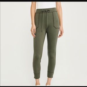 Abercrombie & Fitch Fleece Leggings | Color: Green